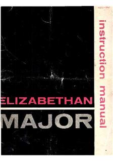 Elizabethan Major manual. Camera Instructions.